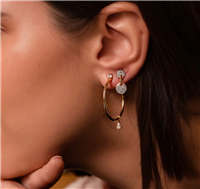 Orecchini Rue des Mille Donna in Argento ORZ-020 M7 RH - ORZ-020 M7 RH